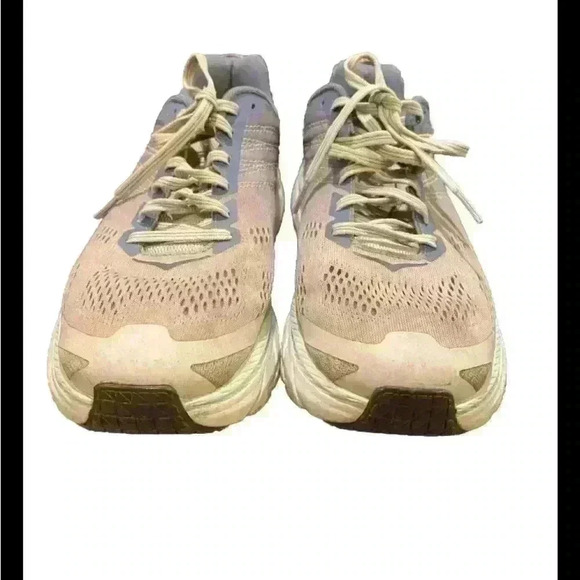 Hoka One One Womens Clifton 6 1102873 PAMB Blue Gray Running Shoes Size 9.5 - Picture 1 of 6